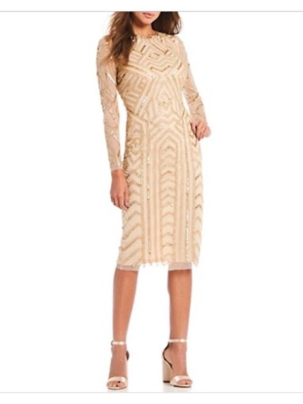 Gianni Bini beaded sequin dress size 12